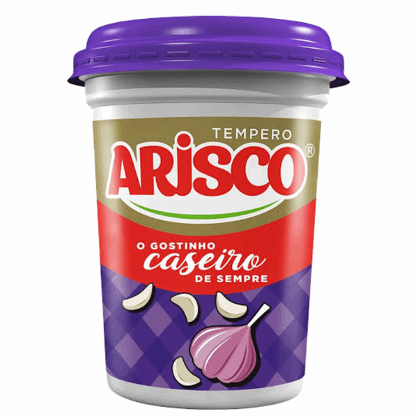 Tempero Arisco 300gr Alho e Sal