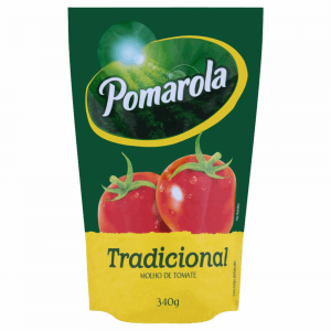 Molho Pomarola 340gr Sach.Tradicional