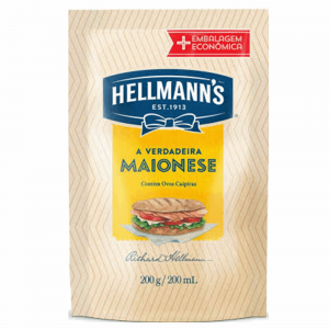 Maionese Hellmanns 200gr Sach.