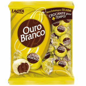 Bombom Lacta Ouro Branco 1kg