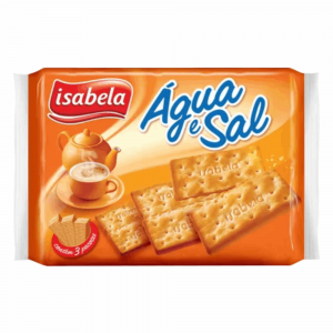 Bisc.Isabela 400gr Agua e Sal
