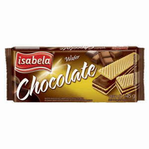 Wafer Isabela 145gr Chocolate