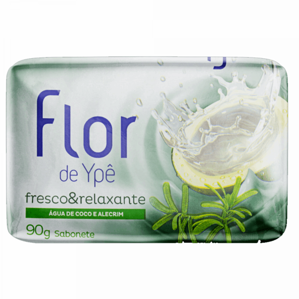 Sabonete Flor Ype 90gr Verde/Petala