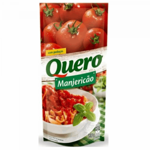 Molho Pronto Quero 340gr Sach.Mangericao