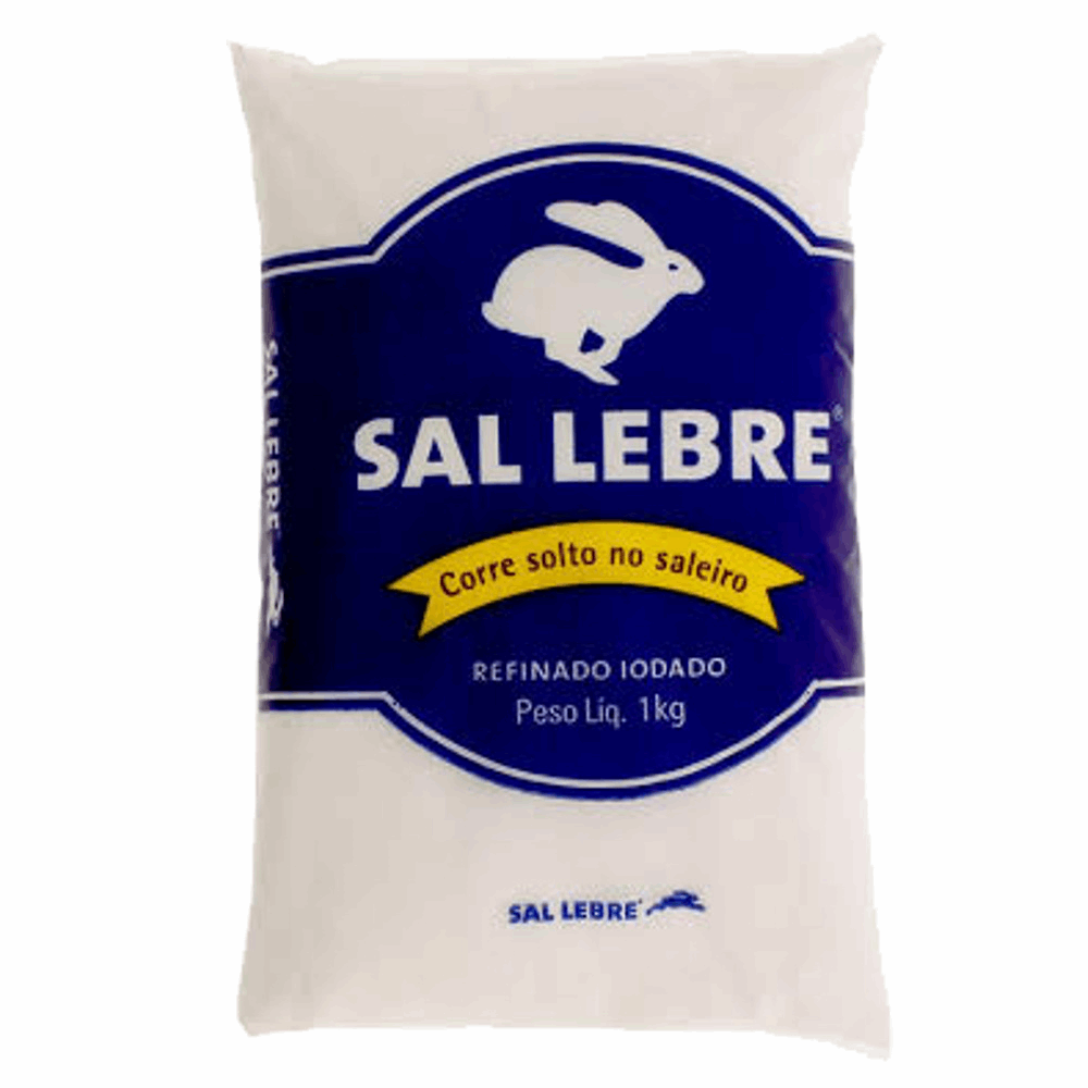 Sal Refinado Lebre 1kg