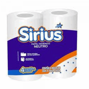 Papel Hig.Sirius 30mt C/8