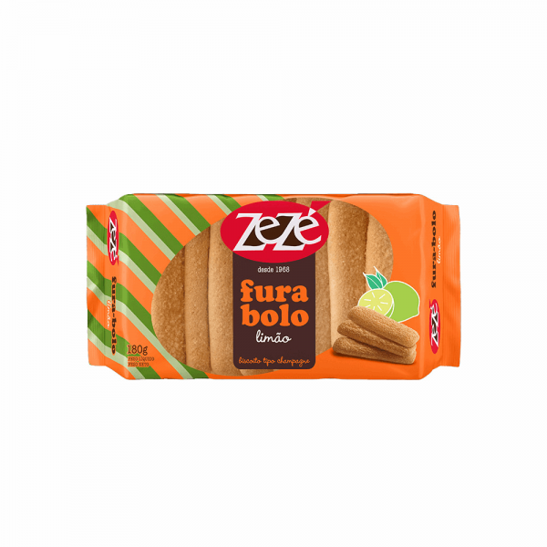 Bisc.Zeze Fura-Bolo 180gr Limao