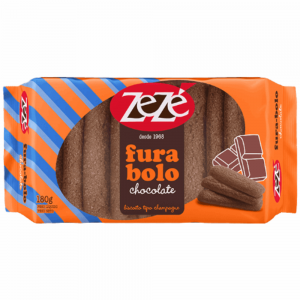 Bisc.Zeze Fura-Bolo 180gr Chocolate