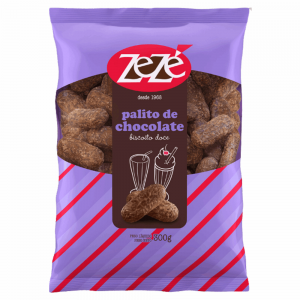 Bisc.Zeze 300gr Palito Chocolate