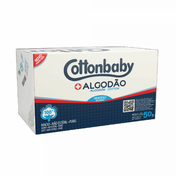 Algodao Na Caixa Cottonbaby 25gr