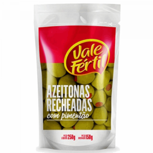 Azeitonas Vale Fertil 150gr Sach.Rechead