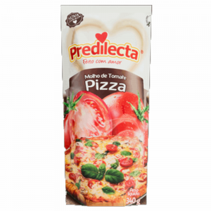 Molho Predilecta 340gr Sach.Pizza