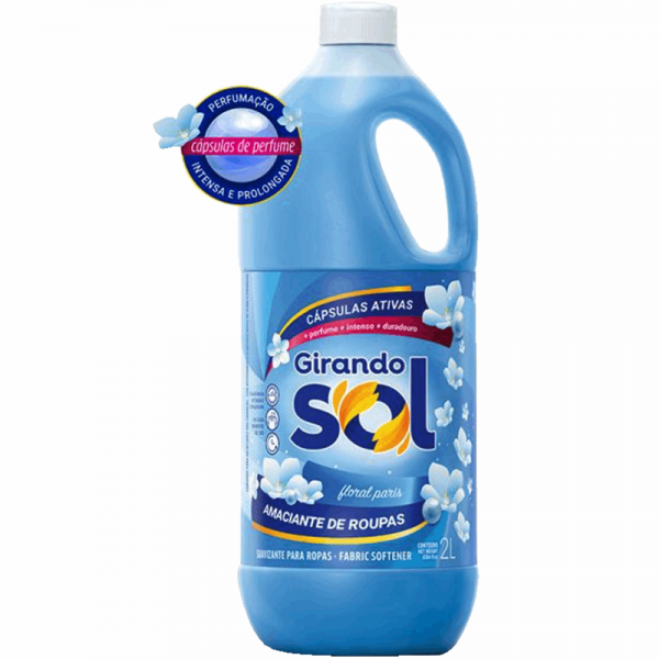 Amaciante Girando Sol 2lt Azul/Flor
