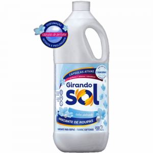 Amaciante Girando Sol 2lt Branco/Talco