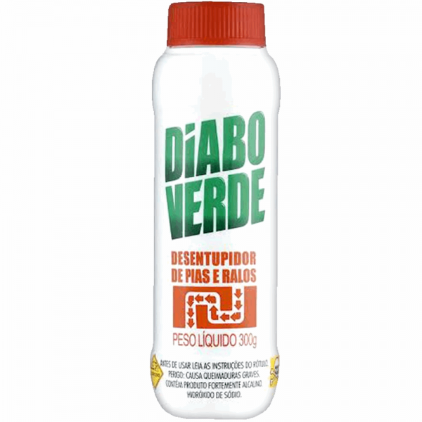 Desentupidor Diabo Verde 300gr