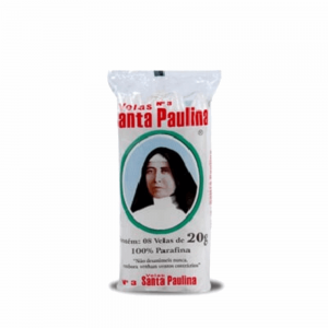 Velas Santa Paulina N.3 C/8 Branca