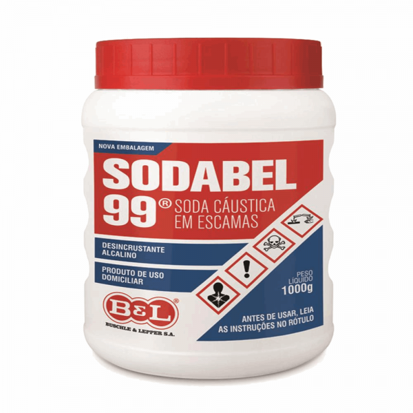 Soda Caustica Bel 1kg Pt