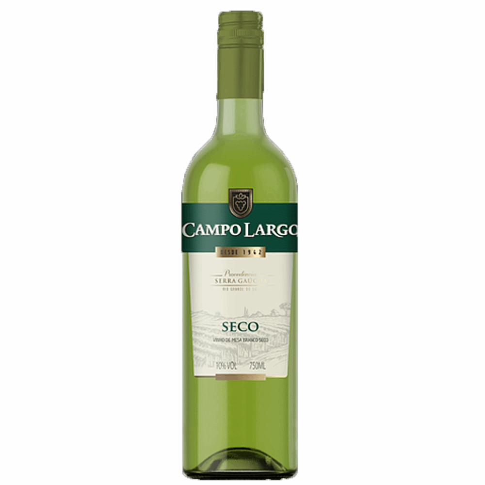 Vinho Campo Largo 750ml Branco Seco