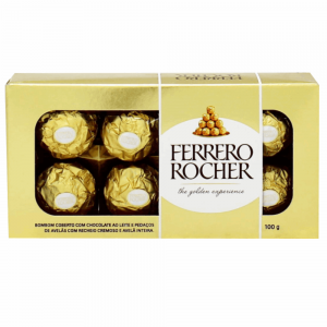 Bombom Ferrero Rocher 100gr C/8