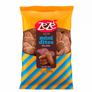 Bisc.Zeze Miniditos 200gr Chocolate