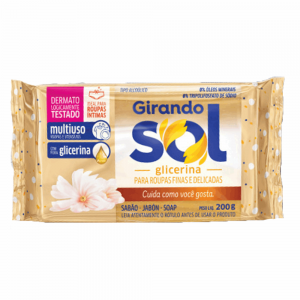 Sabao Barra Girando Sol 200gr Glicerina