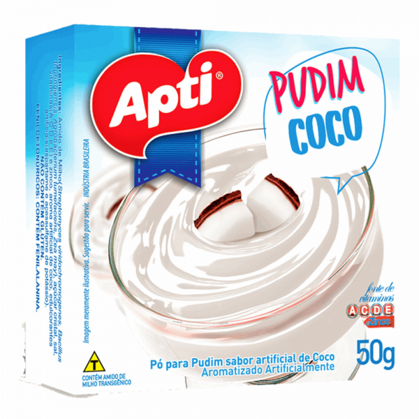 Pudim Apti 50gr Coco