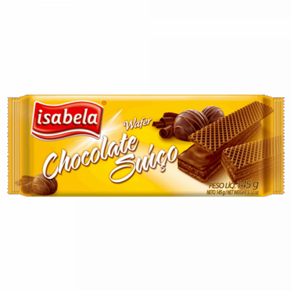Wafer Isabela 145gr Chocolate Suico