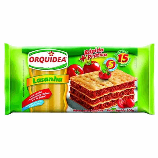 Massa Lasanha Orquidea 200gr