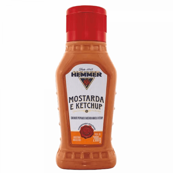 Mostarda/Catchup Hemmer 200gr 2em1