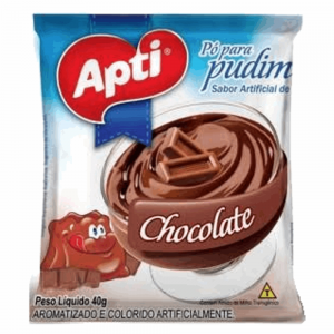 Pudim Apti 40gr Sach.Chocolate