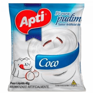 Pudim Apti 40gr Sach.Coco