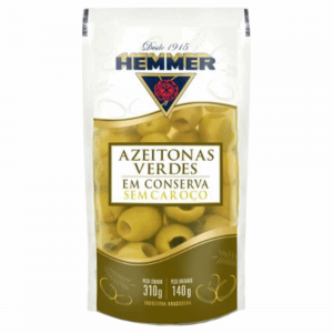 Azeitonas Hemmer 140gr Sach.S/Caroco