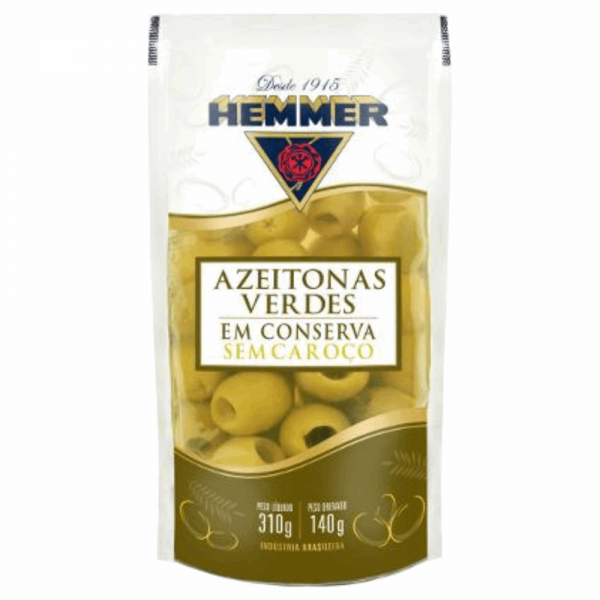 Azeitonas Hemmer 140gr Sach.S/Caroco