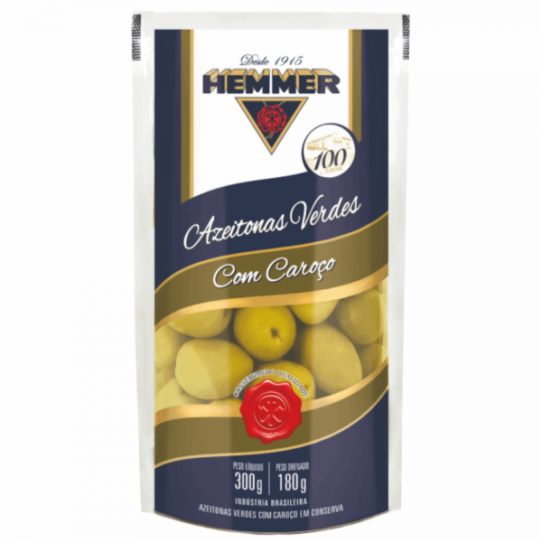 Azeitonas Hemmer 180gr Sach.C/Caroco