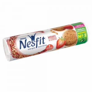 Bisc.Nesfit 200gr Morango Cereais