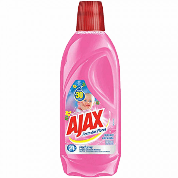 Limp.Ajax Festa Flores 500ml F.Do Campo