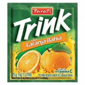 Refresco Trink 25gr Laranja Bahia