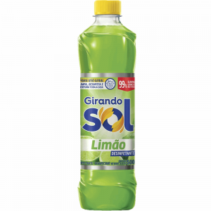 Desinf.Girando Sol 500ml Limao