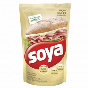 Maionese Soya 200gr Sach.