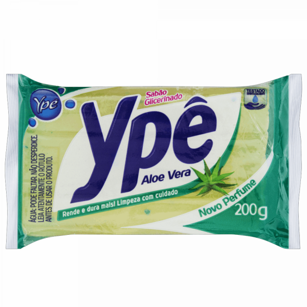 Sabao Barra Ype Glicerin.200gr Aloe Vera