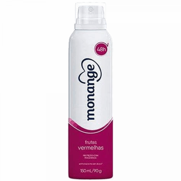 Desod.Monange Aero.150ml Frutas Verme