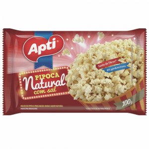 Pipoca Micro.Apti 100gr Natural
