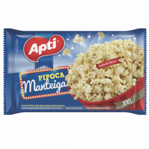 Pipoca Micro.Apti 100gr Manteiga