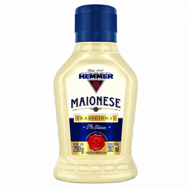 Maionese Hemmer 290gr Bisn.Tradicional