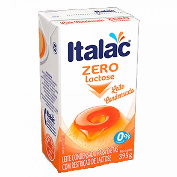 Leite Condensado Italac 395gr Tp Z.Lacto