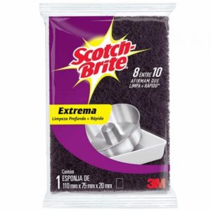 Esponja Scotch-Brite Extrema Roxa