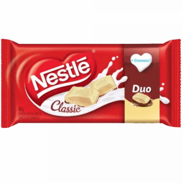 Barra Chocolate Nestle 90gr Clas.Duo Ch