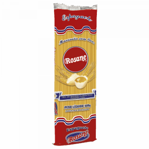 Massa Rosane C/Ovos 500gr Espaguete