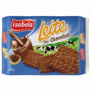 Bisc.Isabela 400gr Leite Chocolate