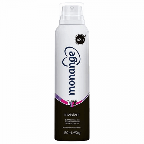 Desod.Monange Aero.150ml Invisible